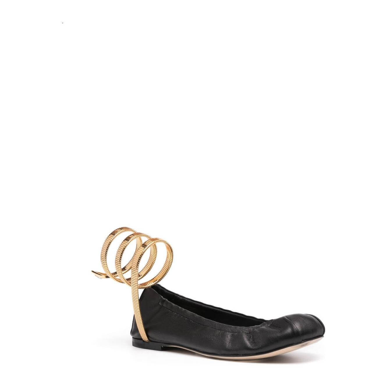 René Caovilla RENE' CAOVILLA Flat shoes Black C12186-010NA01V017
