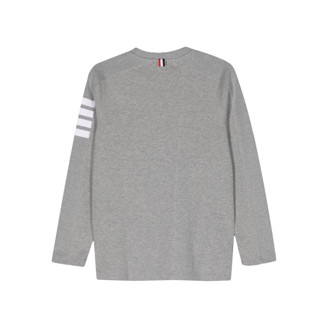 Thom Browne T-shirts and Polos Light Grey Topwear