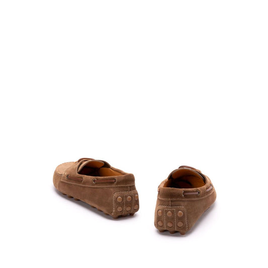 Tod's Boat Gommino Bubble in Suede Moccasins