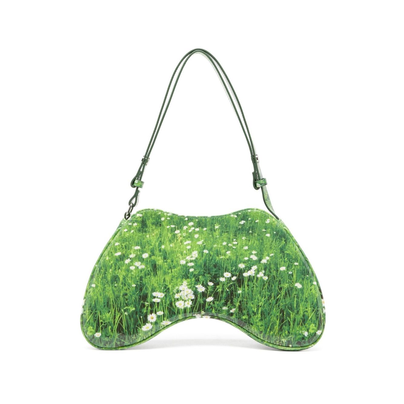 Diesel Play-Glossy shoulder bag with print