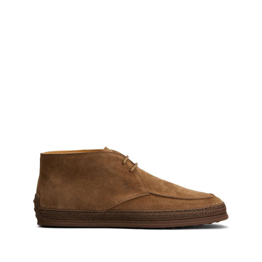 Tod's Suede Leather Ankle Boot Boots