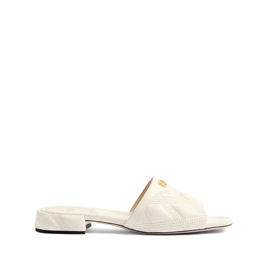 Valentino Garavani Quiltie 67 Slide Sandal in 20mm Quilted Nappa Leather