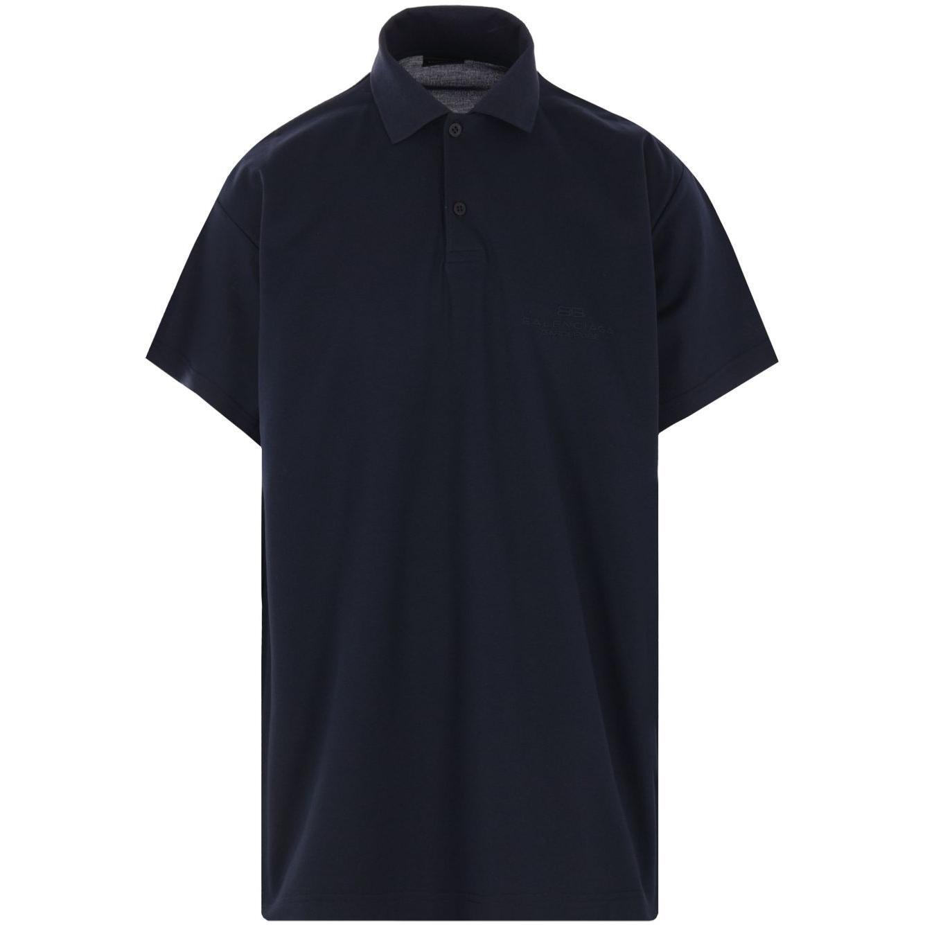 Balenciaga T-shirts and Polos Blue