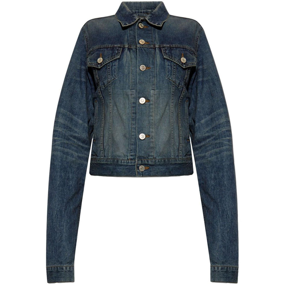 Balenciaga Coats Blue