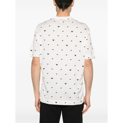 Emporio Armani Allover Logo T -Shirt Topwear