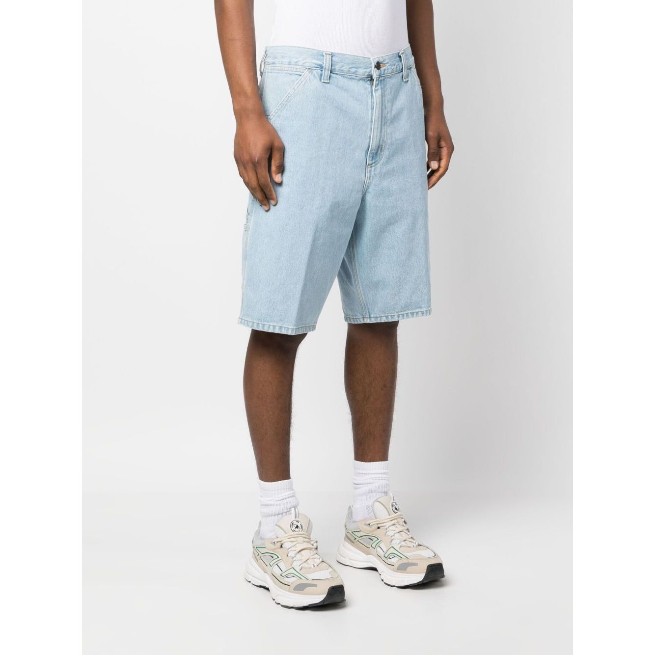 CARHARTT WIP MAIN Shorts Clear Blue