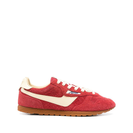 Autry Windspin in suede & Leather Sneakers