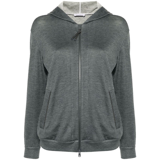 Brunello Cucinelli Sweaters Grey