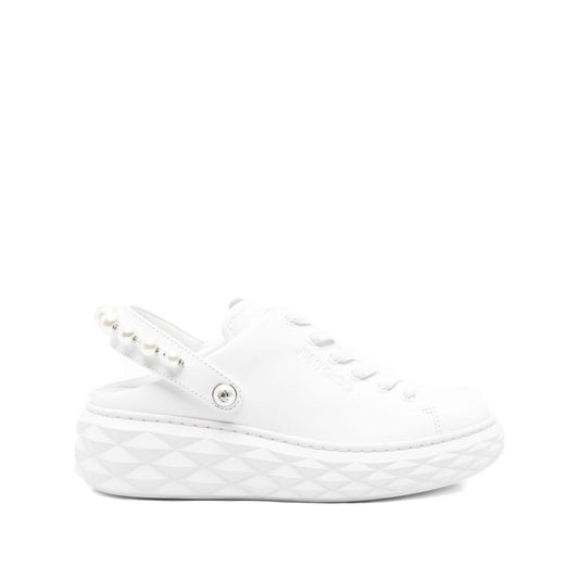 Jimmy Choo 50mm pearl-slingback platform sneakers
