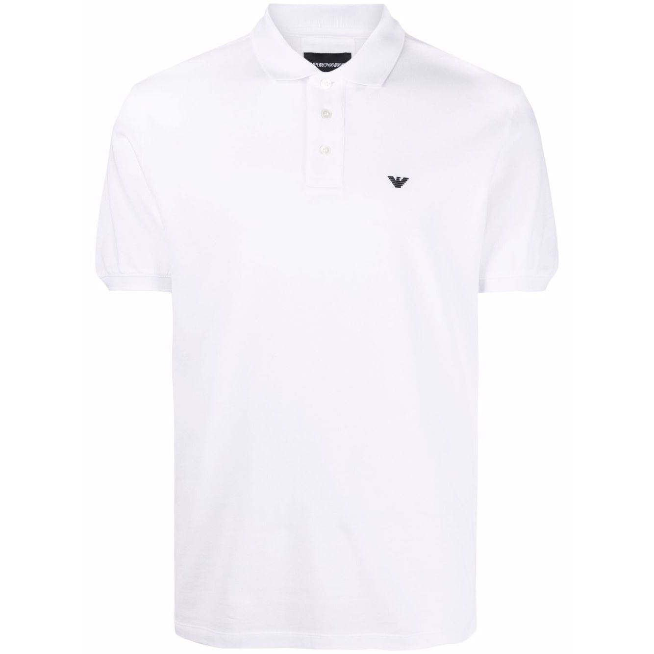 Emporio Armani T-shirts and Polos White Topwear