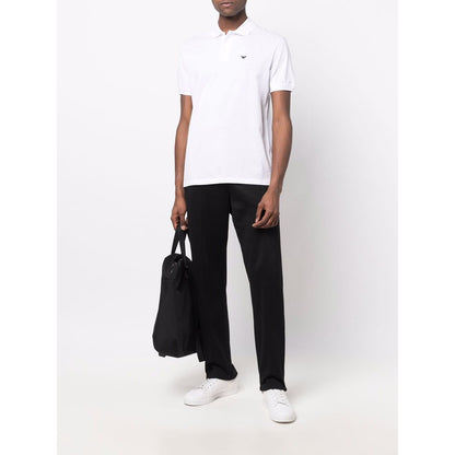 Emporio Armani T-shirts and Polos White Topwear