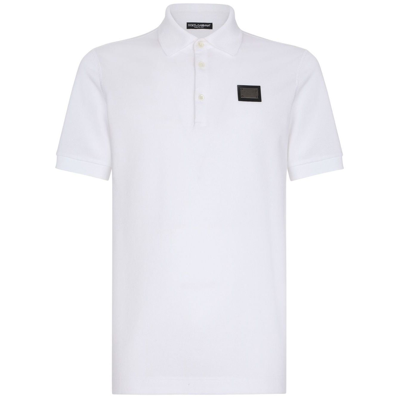 Dolce & Gabbana Logo cotton polo shirt