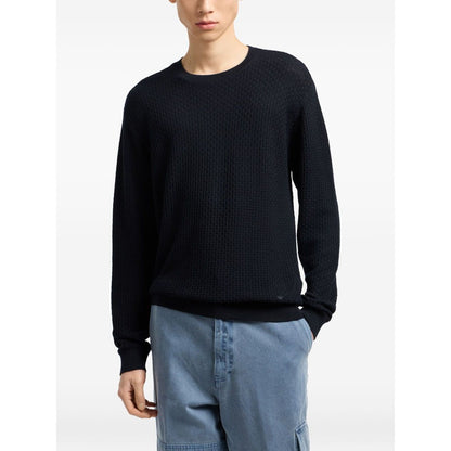 Emporio Armani Sweaters Blue