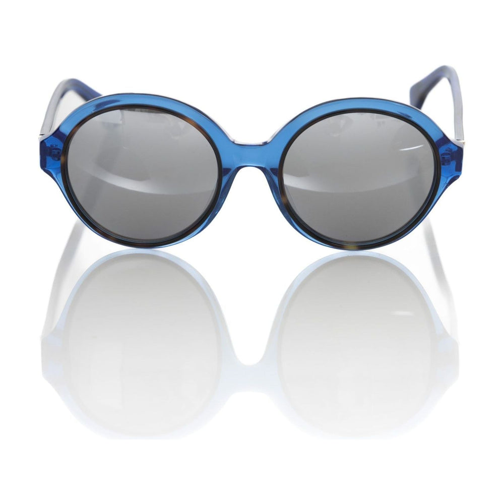 Frankie Morello Blue Acetate Women Sunglass FR-22072