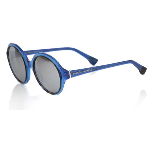Frankie Morello Blue Acetate Women Sunglass FR-22072