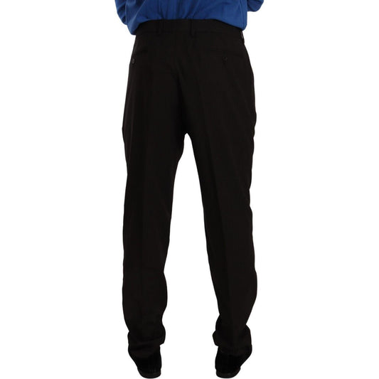 Dolce & Gabbana Brown Wool Skinny Formal Dress Pants PAN72945 60,00 - 54