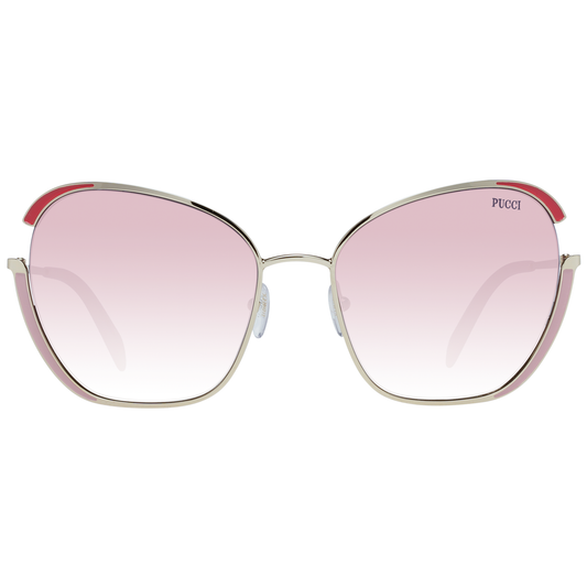 Emilio Pucci Gold Women Sunglass