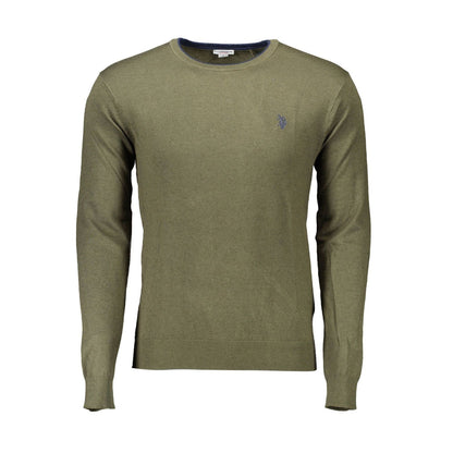 U.S. POLO ASSN. Green Wool Sweater