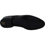Dolce & Gabbana Black Leather Formal Dress Shoes