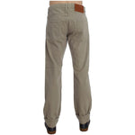 Acht Beige Cotton Patchwork Jeans SIG30450-1