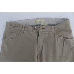 Acht Beige Cotton Patchwork Jeans SIG30450-1