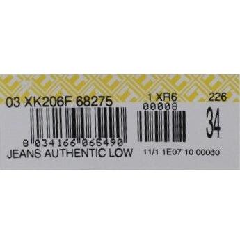 Acht Beige Cotton Patchwork Jeans SIG30450-1