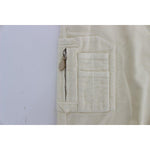 Ermanno Scervino Beige Cotton Capri Cropped Cargo Pants SIG30329-2