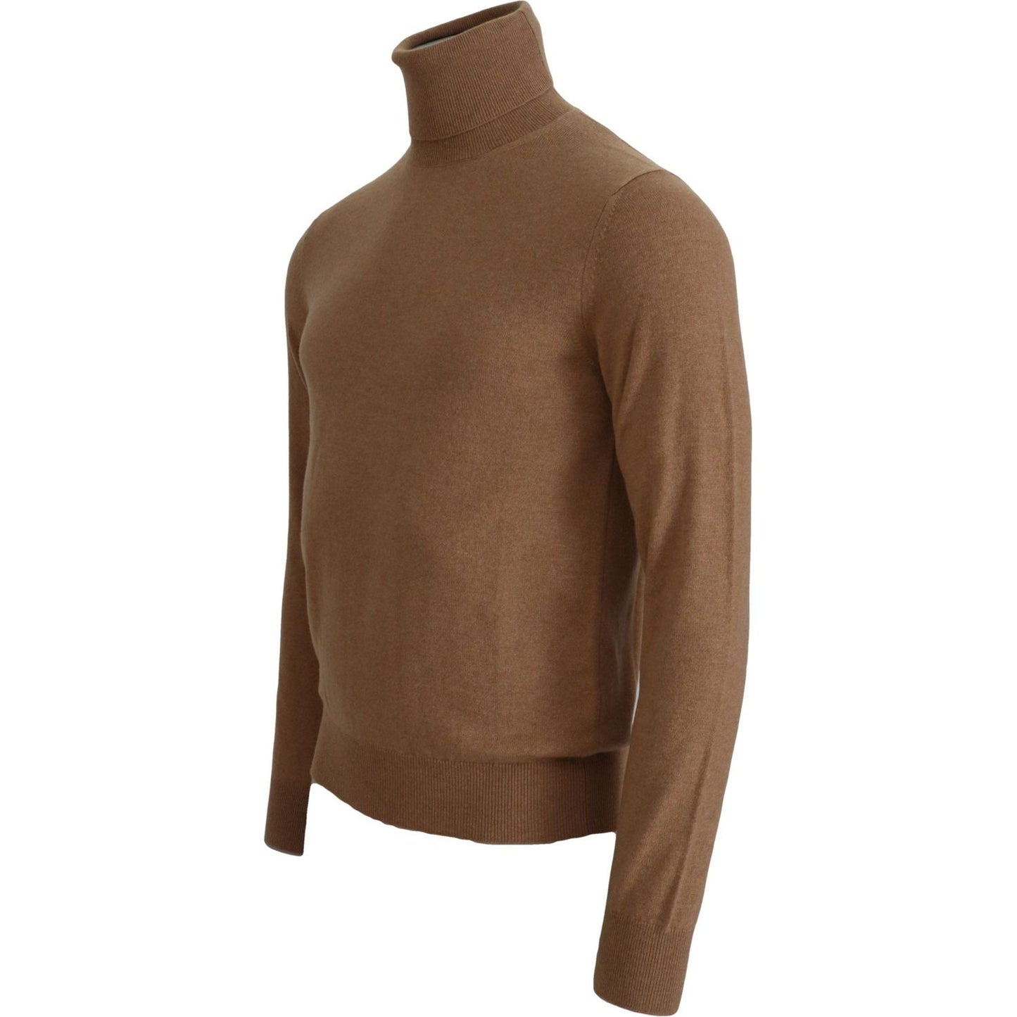 Dolce & Gabbana Beige Cashmere Turtleneck Pullover Sweater TSH7515- 46