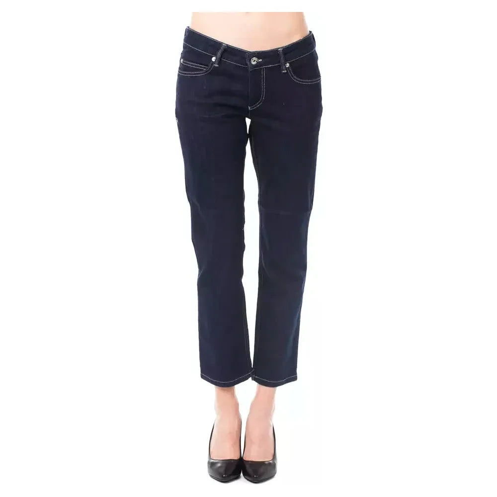 Ungaro Fever Blue Cotton Jeans Denim