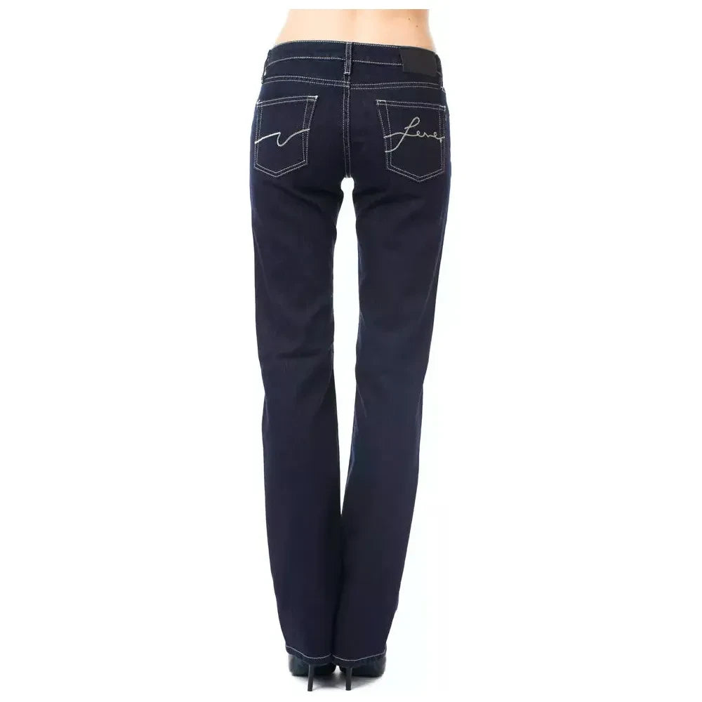 Ungaro Fever Blue Cotton Jeans Denim