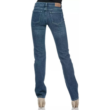Ungaro Fever Blue Cotton Women Jeans