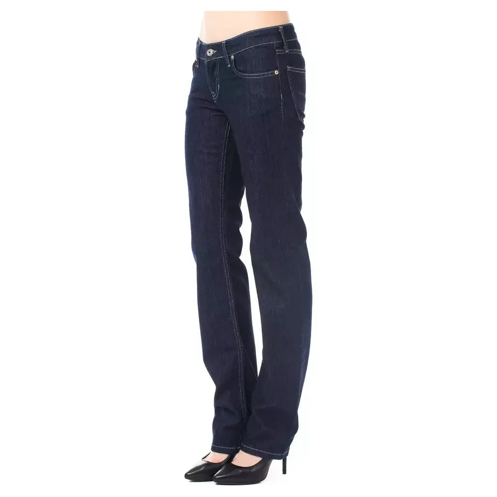Ungaro Fever Blue Cotton Jeans Denim