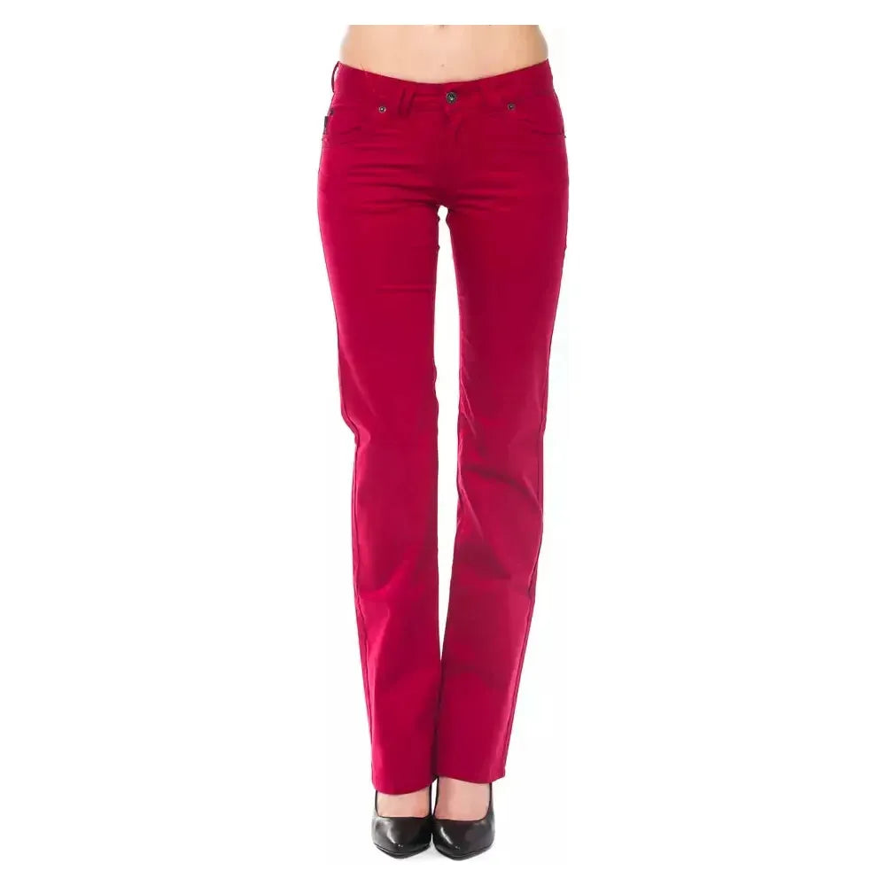 Ungaro Fever Red Cotton Pant