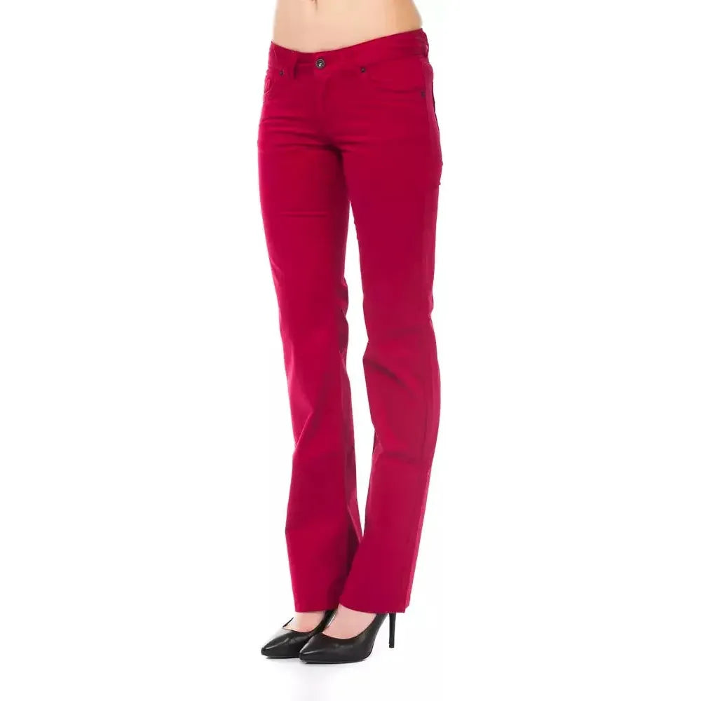 Ungaro Fever Red Cotton Pant