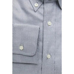 Robert Friedman Beige Cotton Men Shirt RO-20454-M