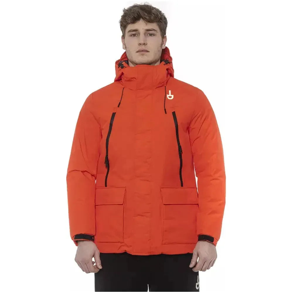 Tond Red Polyester Men's Jacket