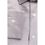 Robert Friedman Beige Cotton Men Shirt RO-20382-M