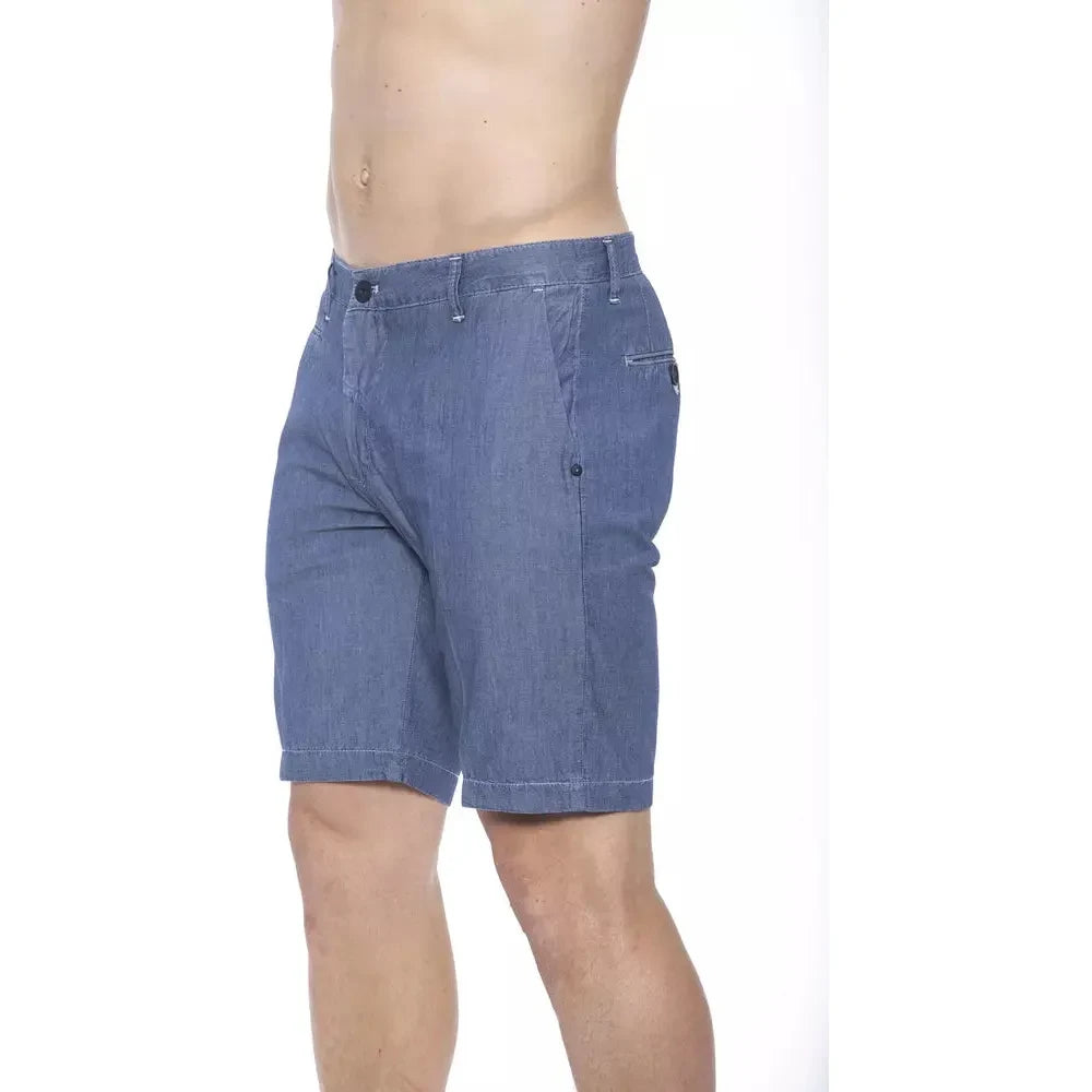 Armata Di Mare Blue Cotton Shorts