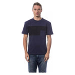 Verri Blue Cotton Men T-Shirt