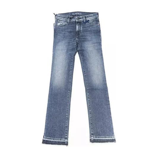Jacob Cohen Blue Cotton Women's Slim Jeans