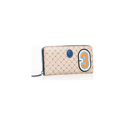 Trussardi Beige Leather Men Wallet Wallet