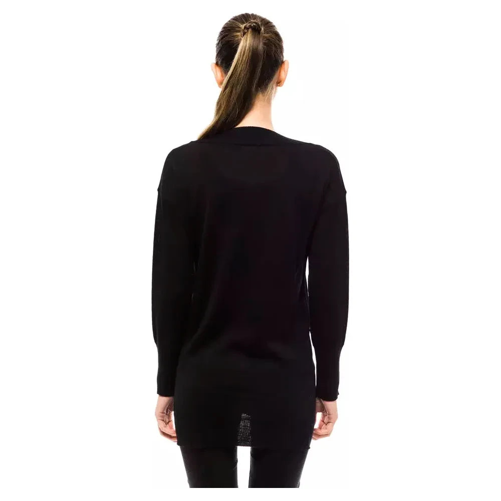 Montana Blu Black Wool Sweater