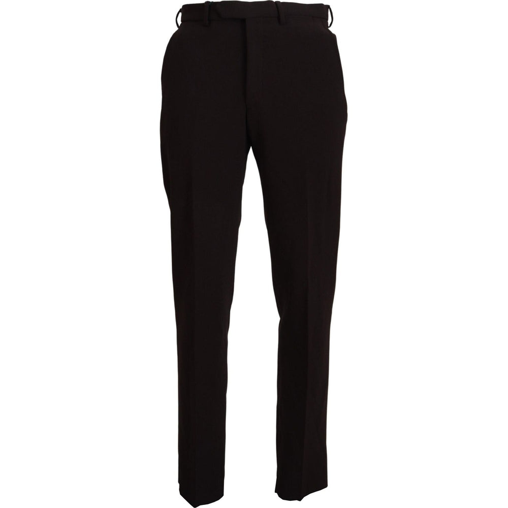BENCIVENGA Brown Straight Fit Formal Men Pants PAN71358 - 50