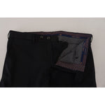 Domenico Tagliente Elegant Black Italian Dress Pants Domenico Tagliente Black