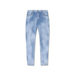 Dsquared² Light Blue Cotton Men Jeans