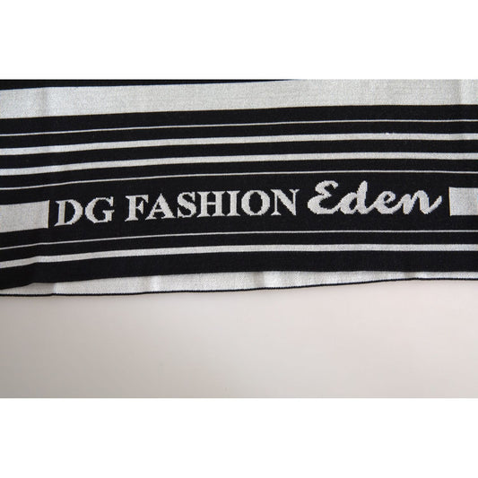 Dolce & Gabbana White Cotton DG Fashion Crew Neck Tee T-shirt TSH8089-36