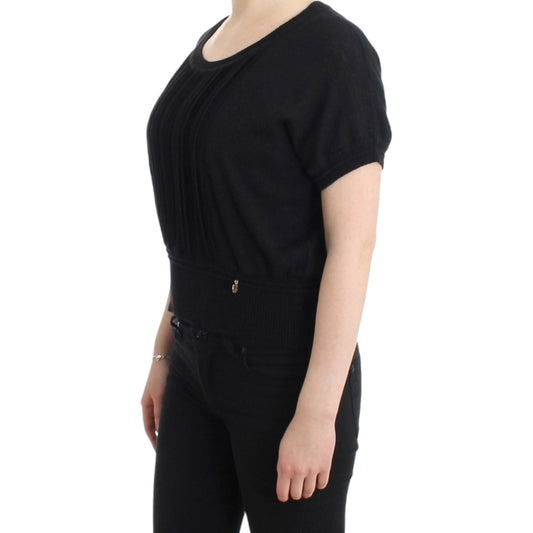 Cavalli Black short sleeved jumper
