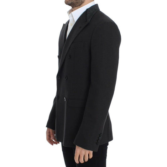 Dolce & Gabbana Brown wool slim fit blazer SIG12226-1
