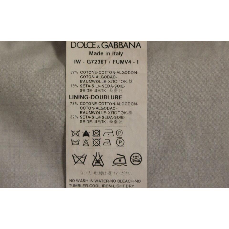 Dolce & Gabbana Beige Silk Blend Dress Formal Vest Gilet GSS15106-1