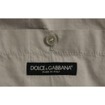 Dolce & Gabbana Beige Silk Blend Dress Formal Vest Gilet GSS15106-1